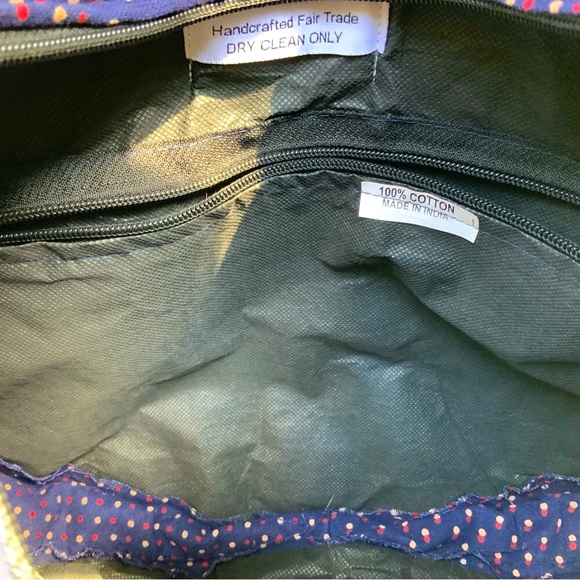 Tribe Azure Fair Trade Handcrafted Colorful Embellished Boho Shoulder Bag, NWOT! - Picture 11 of 11